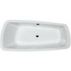 Asymetrická vaňa Laufen Palomba 180x80 cm akrylát H2428000000001