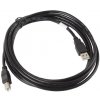 Lanberg 2.0 AM-BM 3M USB kábel (CA-USBA-10CC-0030-BK)