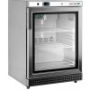 Mrazicí skříň prosklené dveře, nerez | TEFCOLD UF 200 VSG