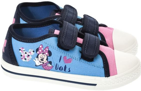 Detské modro ružové topánky MINNIE