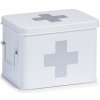 Zeller Kovová lekárnička biela 22 x 16 x 16 cm