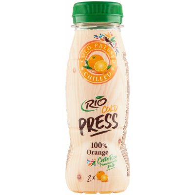 Rio Cold Press 100% pomarančová šťava lisovaná za studena, s dužinou 200 ml