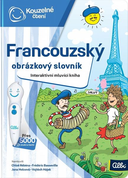 Albi Kouzelné čtení Kniha Francouzský obrázkový slovník CZ