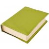 Kožený obal na knihu KLASIK M 22,7 x 36,3 cm - kůže zelená
