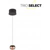 TRIO SELECT 344410132 ORBIT závesné svietidlo D150mm SMD LED 8W/960lm 2300+3000+4000K čierna matná, kávová, switchdimmer