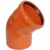 Kanalizačné koleno KGB 200/45° (Kanalizačné koleno 200/45°)