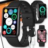 SMARTWATCH HODINKY WATCH MENU PL ROZHOVORY DÁMSKY PULS ČIERNY AMOLED SPORT