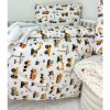 Detské obliečky do postieľky NÁKLADNÉ VOZIDLÁ – 100 % bavlna, 100×135 + 40×60 cm, zips
