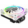 AKASA chladič CPU - SOHO H6L RGB white (AK-CC4039HP01)