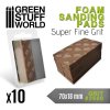 Green Stuff World Foam Sanding Pads 2500 grit 10pcs/ Penové brúsne podložky 2500 10ks