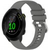 Remienok Solid Wristband sivý pre Garmin Forerunner 158