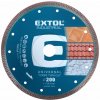 EXTOL Industrial 8703046 Pilový kotúč diamantový Turbo Thin Cut 200x2x25,4 mm
