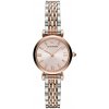 Emporio Armani GIANNI T-BAR dámske okrúhle hodinky AR11223