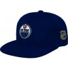 Fanatics Logo Flatbrim Edmonton Oilers JR tmavě modrá
