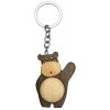 Prívesok na kľúče 2Kids Toys Drevená veľká Hroch stojaci