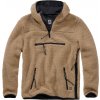 BRANDIT bunda Teddyfleece Worker Pullover Camel Veľkosť: XL