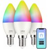 Niceboy ION SmartBulb RGB žiarovky, E14, 6W, 3 ks