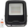 Nedes Reflektor vonkajší LED PROFI WIFI 30W / 3000K - 6500K + RGB / BK - LF6033W