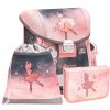 Školský set Belmil trojdielny Ballerina Black Pink - aktovka, peračník, vrecko na obuv