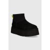 Semišové snehule UGG Classic Mini Dipper 1168170.BLK čierna EUR 40