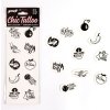 Secret play - set of 10 spicy collection temporary tattoos
