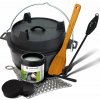 Liatinový hrniec s príslušenstvom Outdoorchef - 3.8L (s nožičkami)