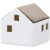 räder Porcelánový mini LED lampáš Small House