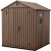 KETER DARWIN 6x6 hnedý (249360) - plastový záhradný domček (+ predĺžená 10-ročná záruka)