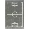 KOBEREC PRE CHLAPCA SIVÝ KRÉMOVÝ FUTBALOVÉ IHRISKO DO IZBY PRE MLÁDEŽ LIMA 80x150 cm