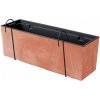 Kvetináč Prosperplast obdĺžnikový oranžový z plastu