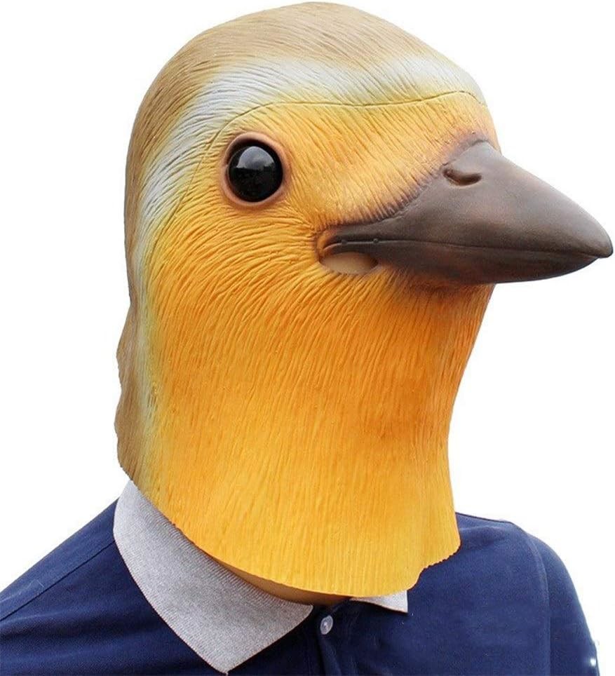 Maska Vták silikónová maska na tvár a hlavu