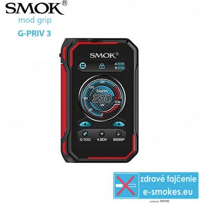Smoktech G-Priv 3 TC230W easy Kit čierna