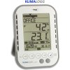 Kalibrovaný datalogger TFA 30.3039.IT KLIMALOGG PRO na meranie teploty a vlhkosti pri skladovaní liečiv