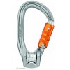 Petzl ROLLCLIP Z TRIACT LOCK kladka s karabínou, sivá