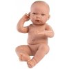 Llorens 84302 NEW BORN DIEVČATKO- realistické bábätko s celovinylovým telom - 43 cm