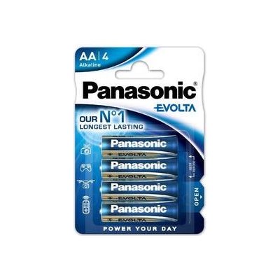 Batéria alkalická Panasonic Evolta AA, LR06, blister 4ks (LR6EGE/4BP)