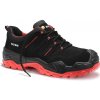 Elten QUENTIN black-red Low ESD S3S obuv Čierna