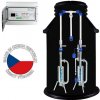 NORIA , Prečerpávacia stanica NORIA TLAKAN P8 SMART N3 KRG, 400V SMART, komplet so šachtou 918310
