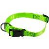HUHUBAMBOO obojok NEON popruhový 2x38-60 cm, zelený