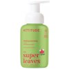 Attitude Little leaves detské penivé mydlo na ruky s vôňou melónu a kokosu 295 ml
