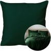 Darymex SATÉNOVÁ OBLIEČKA NA VANKÚŠ 40X40CM TMAVOZELENÁ