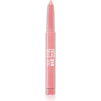 3INA The 24H Eye Stick dlhotrvajúce očné tiene v ceruzke odtieň 314 - Pink 1,4 g