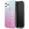Guess iPhone 11 Pro Max pink blue hard case Glitter Gradient (GUHCN65PCUGLPBL)