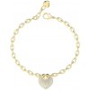 Guess Romantický pozlátený náramok Crazy In Love JUBB05214JWYG 18,5 cm