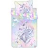 Jerry Fabrics obliečky Unicorn Pastel Rainbow 140x200 70x90