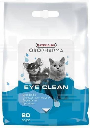 Oropharma čistiace utierky Eye Clean dog/cat 20 ks