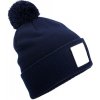 Beechfield Zimná čiapka s nášivkou B338R Oxford Navy one size