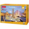 CubicFun 3D puzzle CityLine panorama Paříž 114 ks