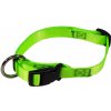 HUHUBAMBOO obojok NEON popruhový 1,5x30-50 cm, zelený