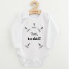 Body s potlačou New Baby Tati, to dáš! Biela 80 (9-12m)